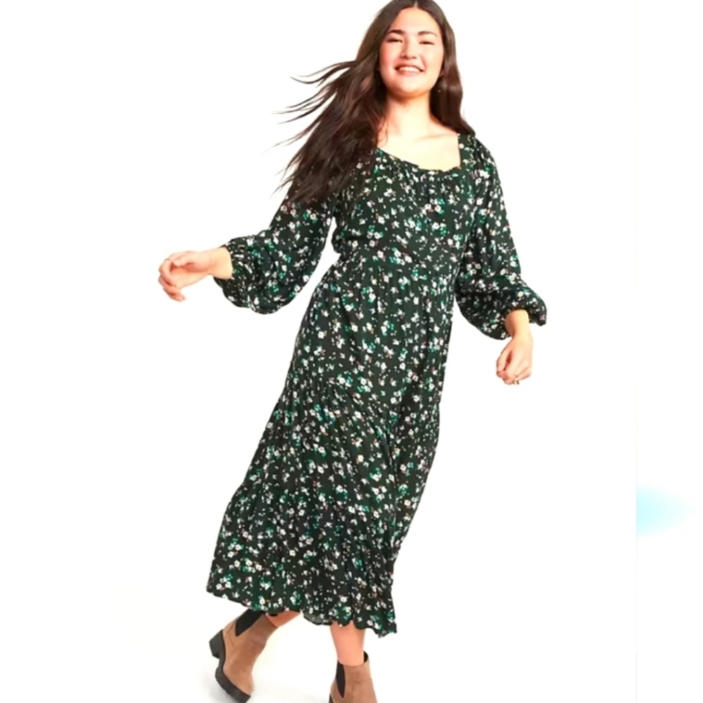 Old Navy Floral Long Sleeve Dress - Picture 11 of 11